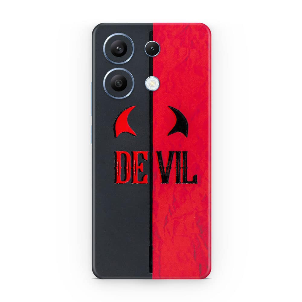 Redmi note 13 4g devil 3d skin wrapitskin