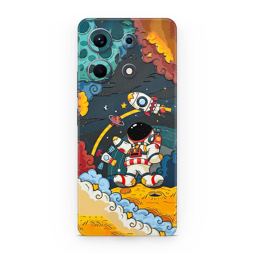 Infinix note 30 flight planet 3d skin wrapitskin