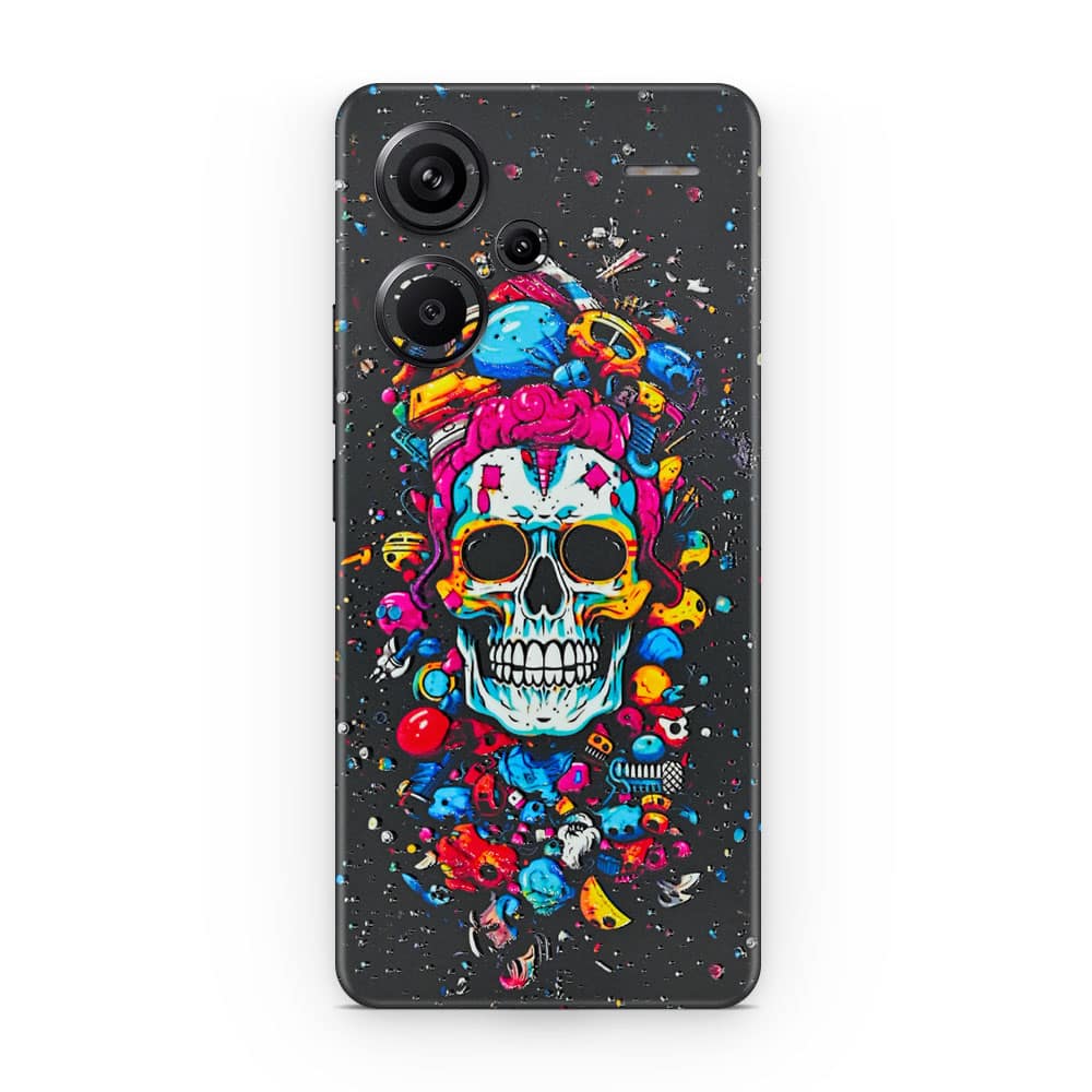 Redmi note 13 pro plus skull 3d skin wrapitskin