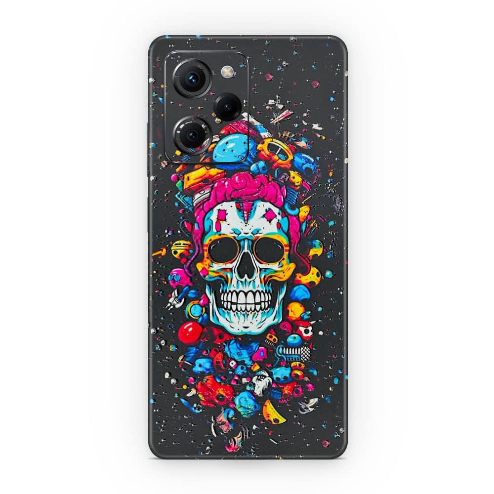Poco x5 pro skull 3d skin wrapitskin