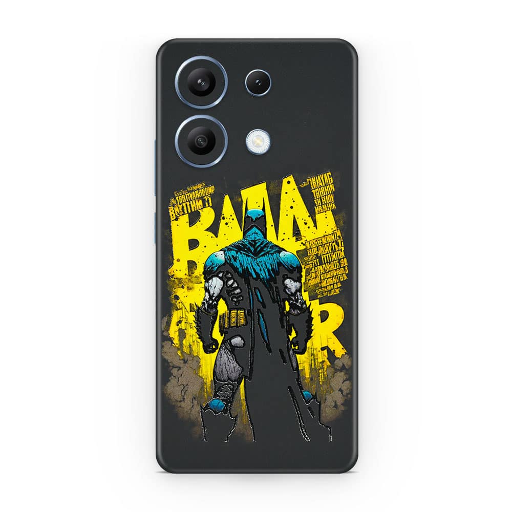 Redmi note 13 4g batman 3d skin wrapitskin