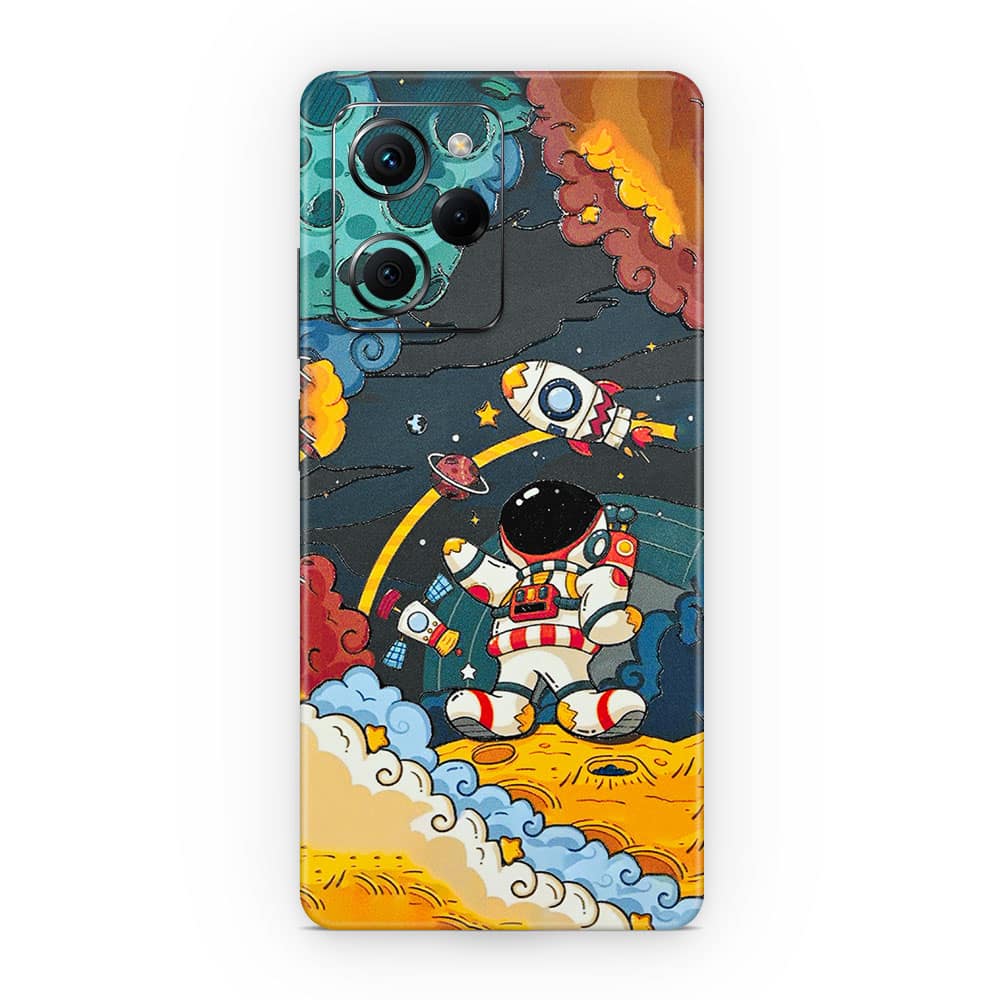 Poco x5 pro flight planet 3d skin wrapitskin