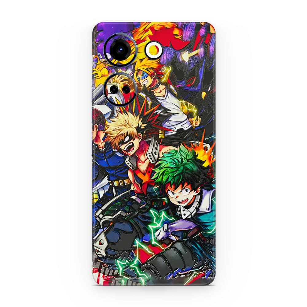 Tecno camon 20 my hero 3d skin wrapitskin