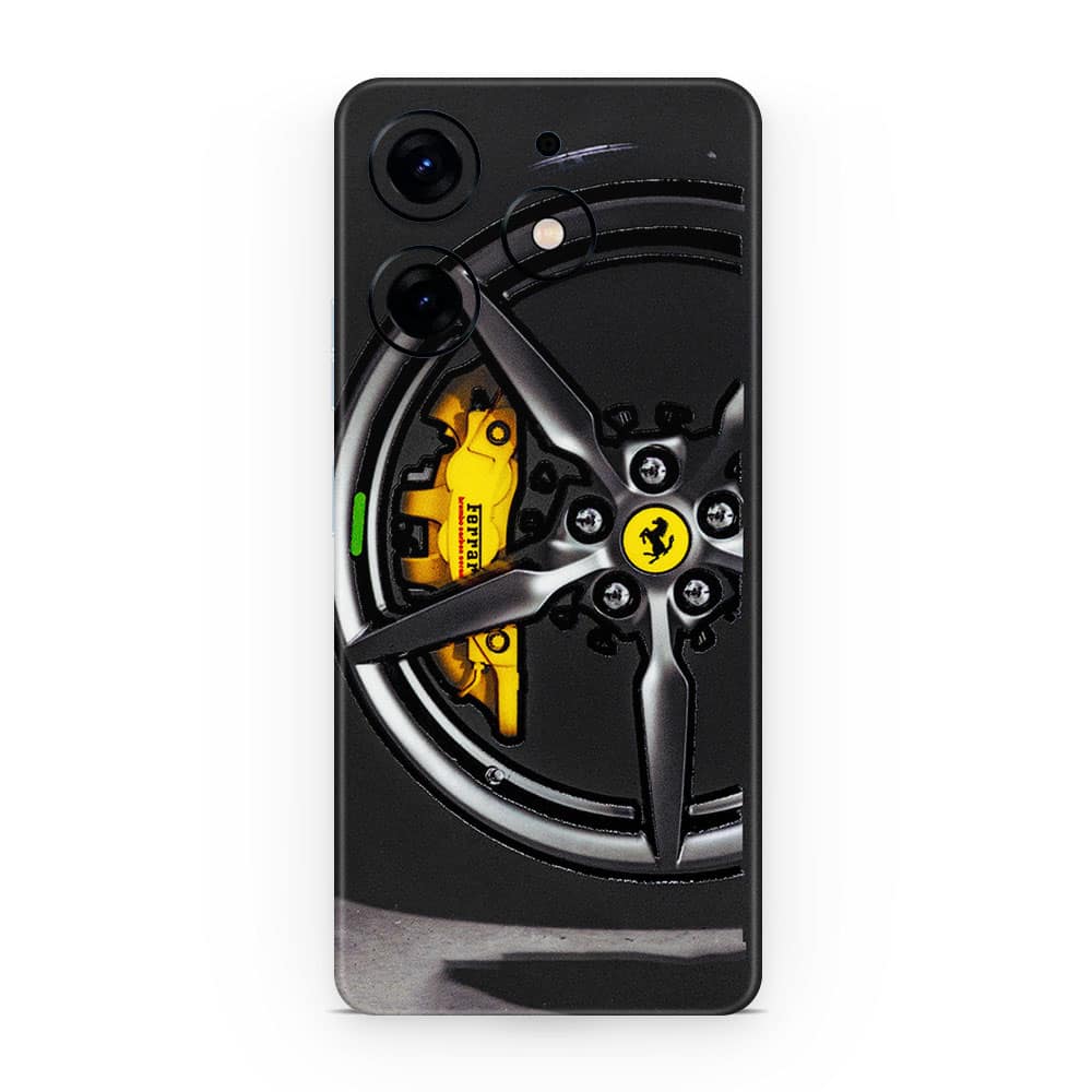 Tecno spark 10 pro ferrari rim 3d skin wrapitskin