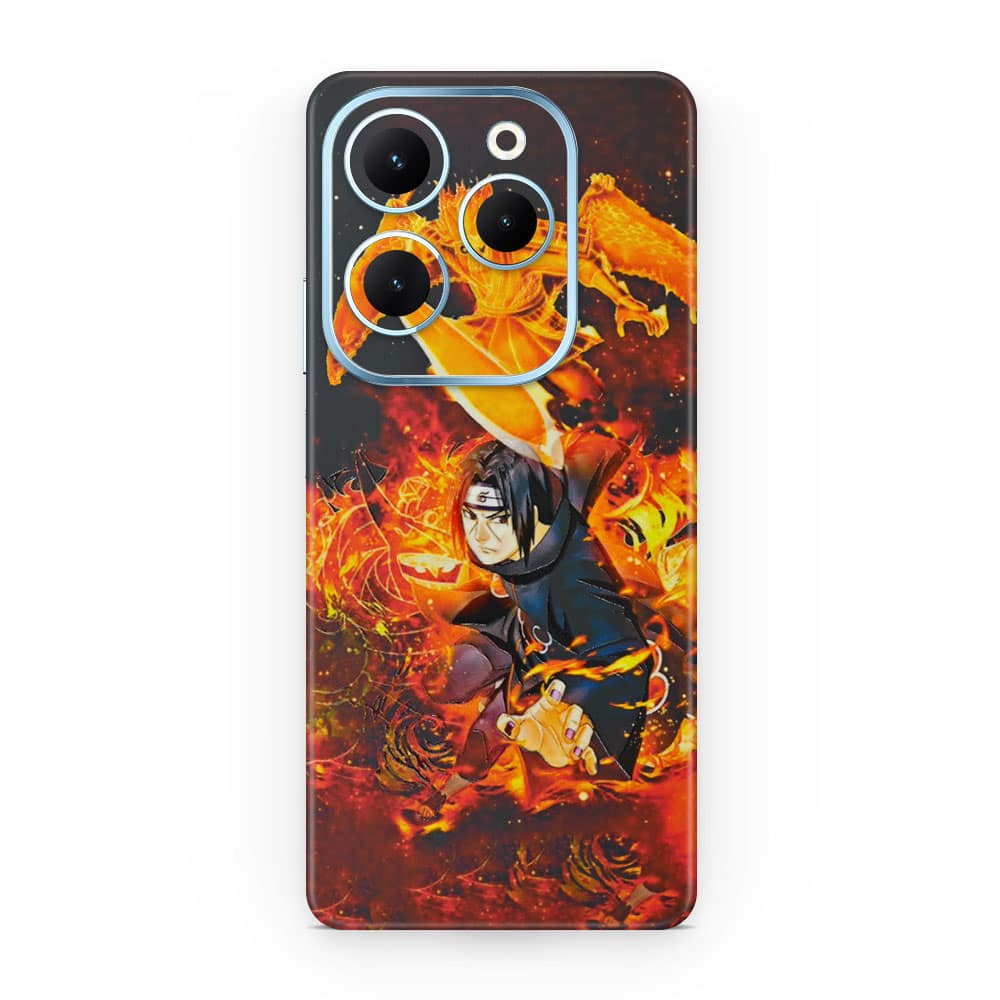Infinix hot 40 itachi 3d skin wrapitskin