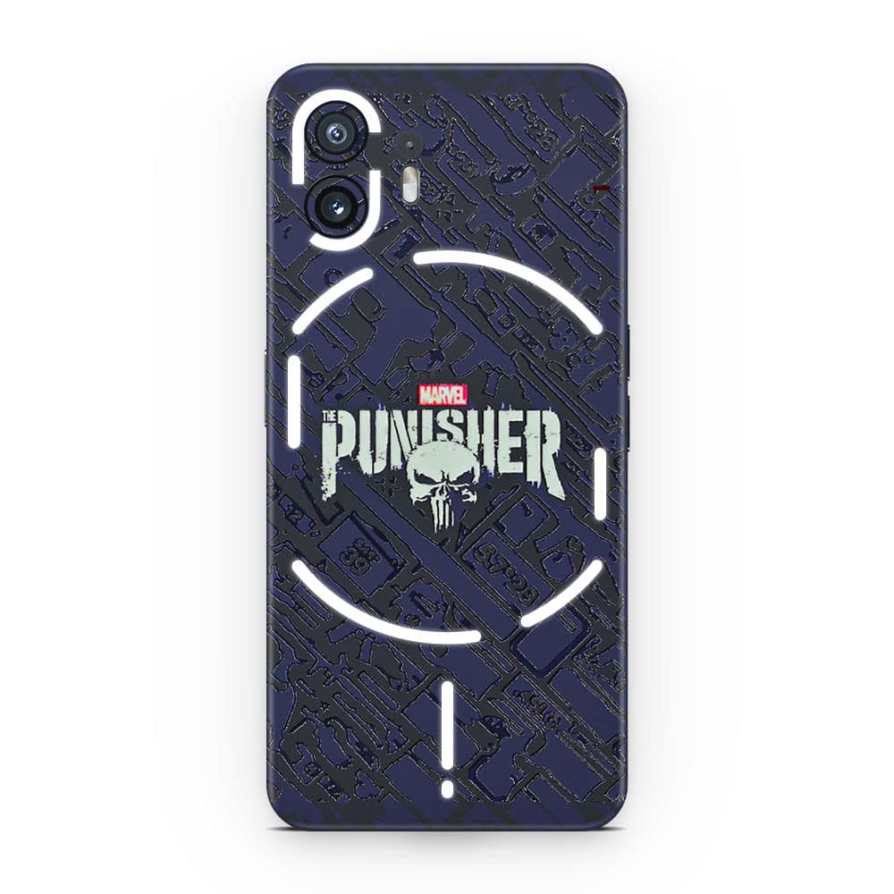Nothing phone 2 punisher 3d skin wrapitskin