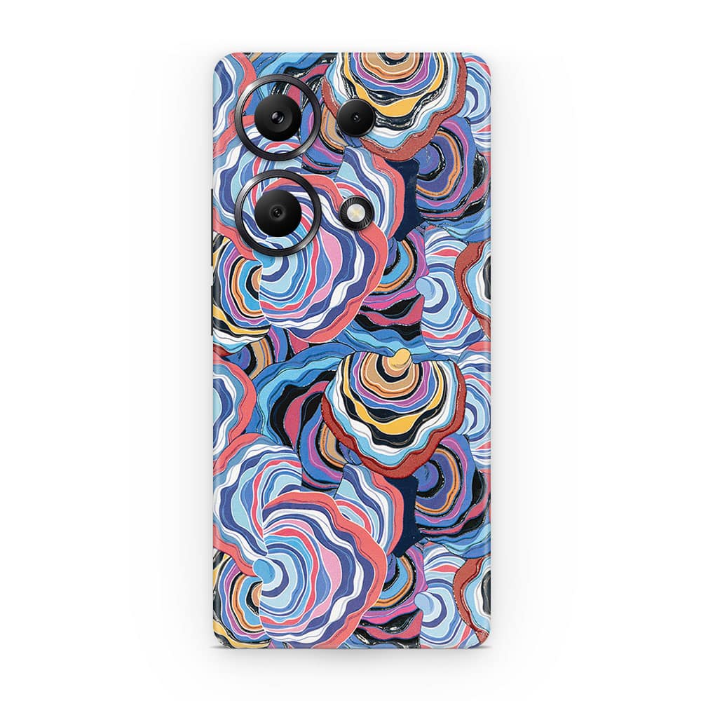 Redmi note 13 pro 4g abstract multicolor 3d skin wrapitskin