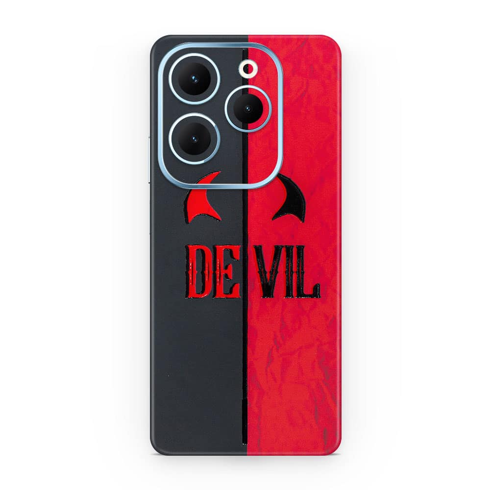 Infinix hot 40 devil 3d skin wrapitskin