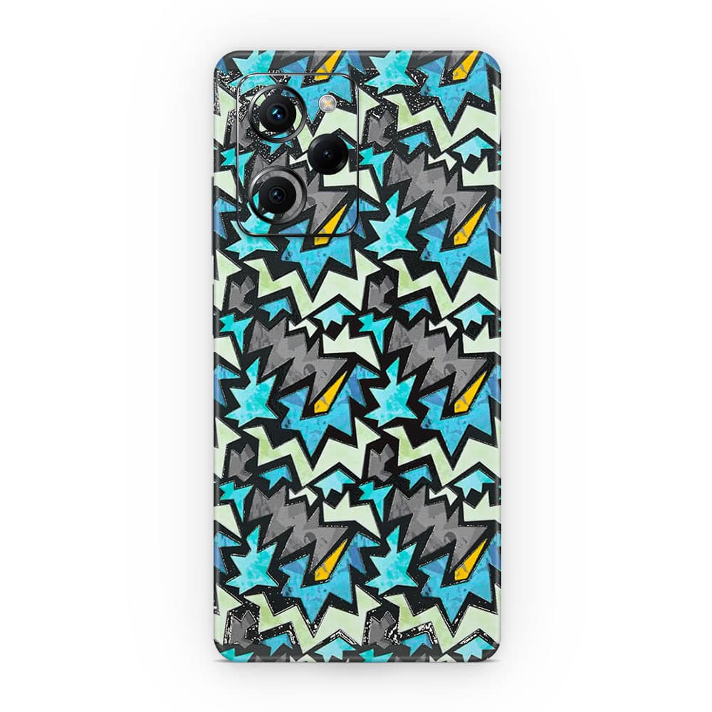 Poco x5 pro graffiti harmony 3d skin wrapitskin
