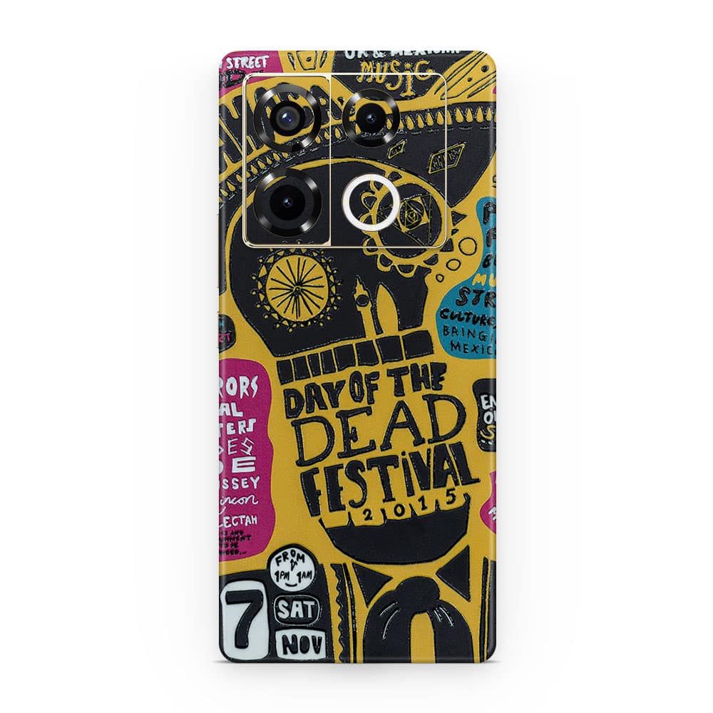 Infinix note 40 pro 5g street festival 3d skin wrapitskin