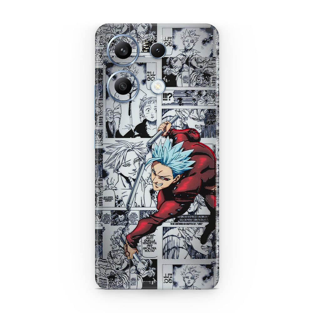 Redmi note 13 4g ban sds 3d skin wrapitskin