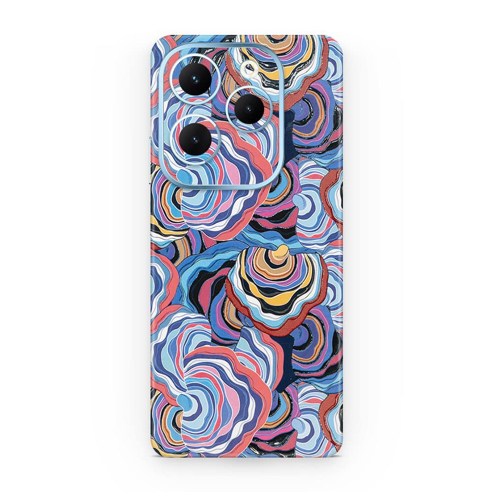 Infinix hot 40 abstract multicolor 3d skin wrapitskin