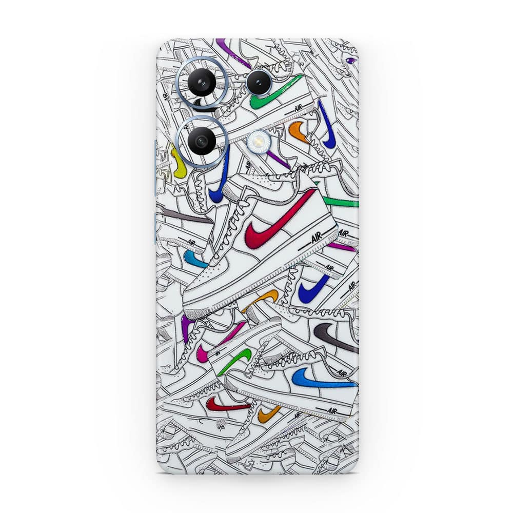 Redmi note 13 4g nike 3d skin wrapitskin