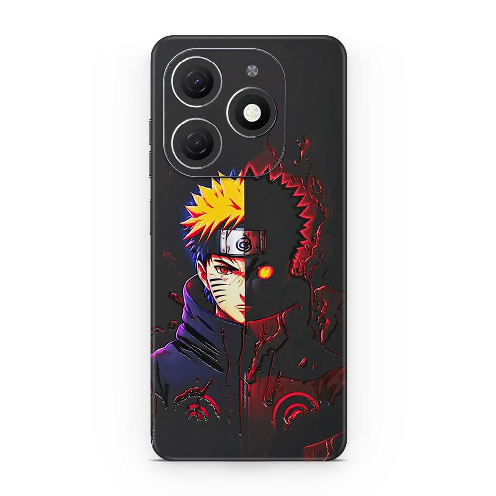 Tecno spark 20 naruto 3d skin wrapitskin