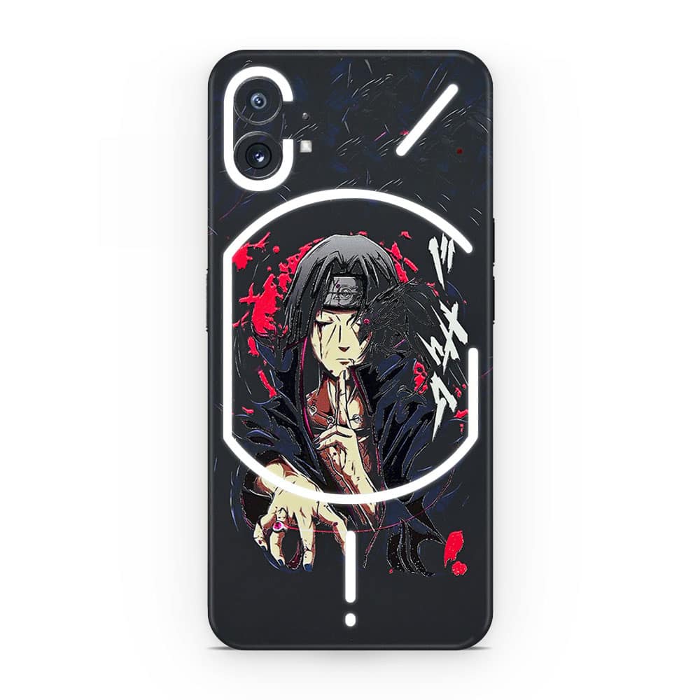 Nothing phone 1 itachi uchiha 3d skin wrapitskin