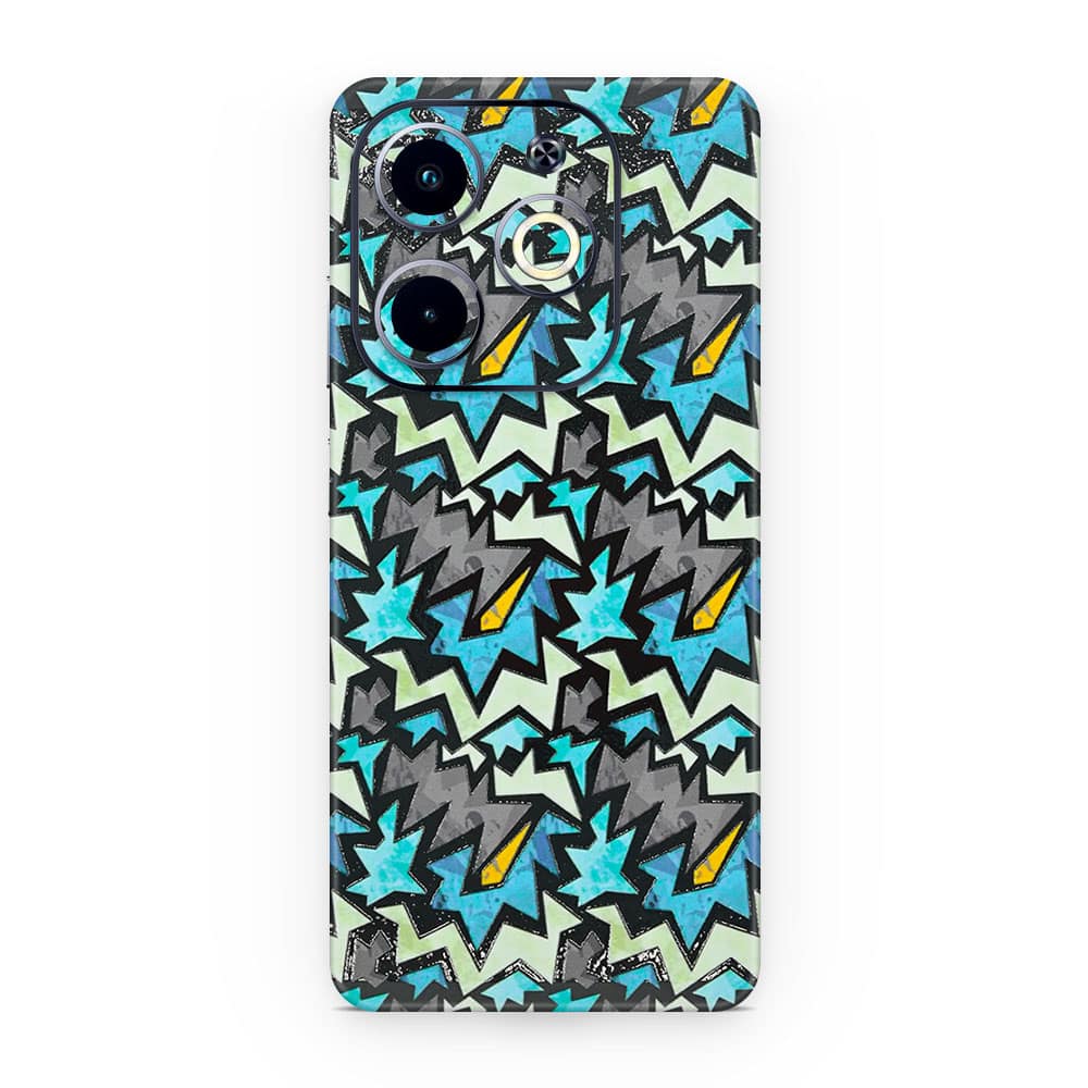Infinix hot 40i graffiti harmony 3d skin wrapitskin