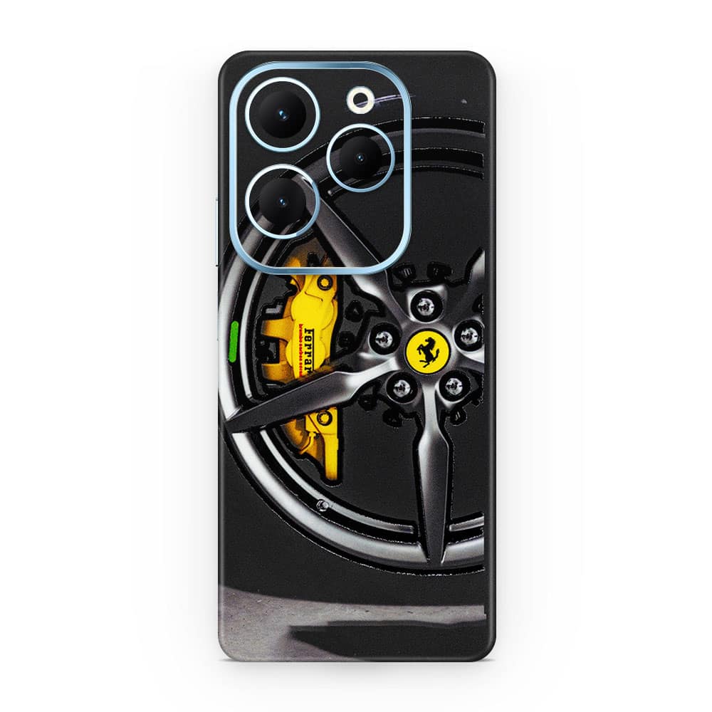 Infinix hot 40 ferrari rim 3d skin wrapitskin