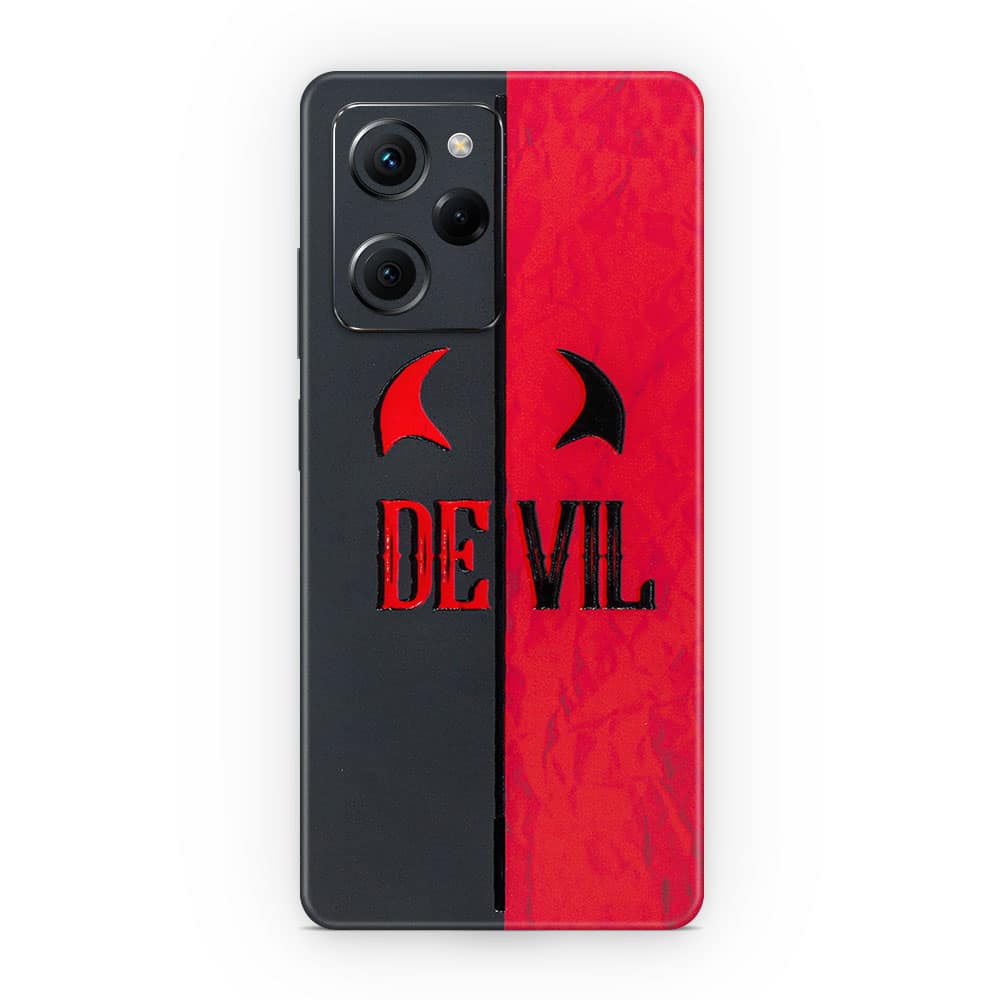Poco x5 pro devil 3d skin wrapitskin