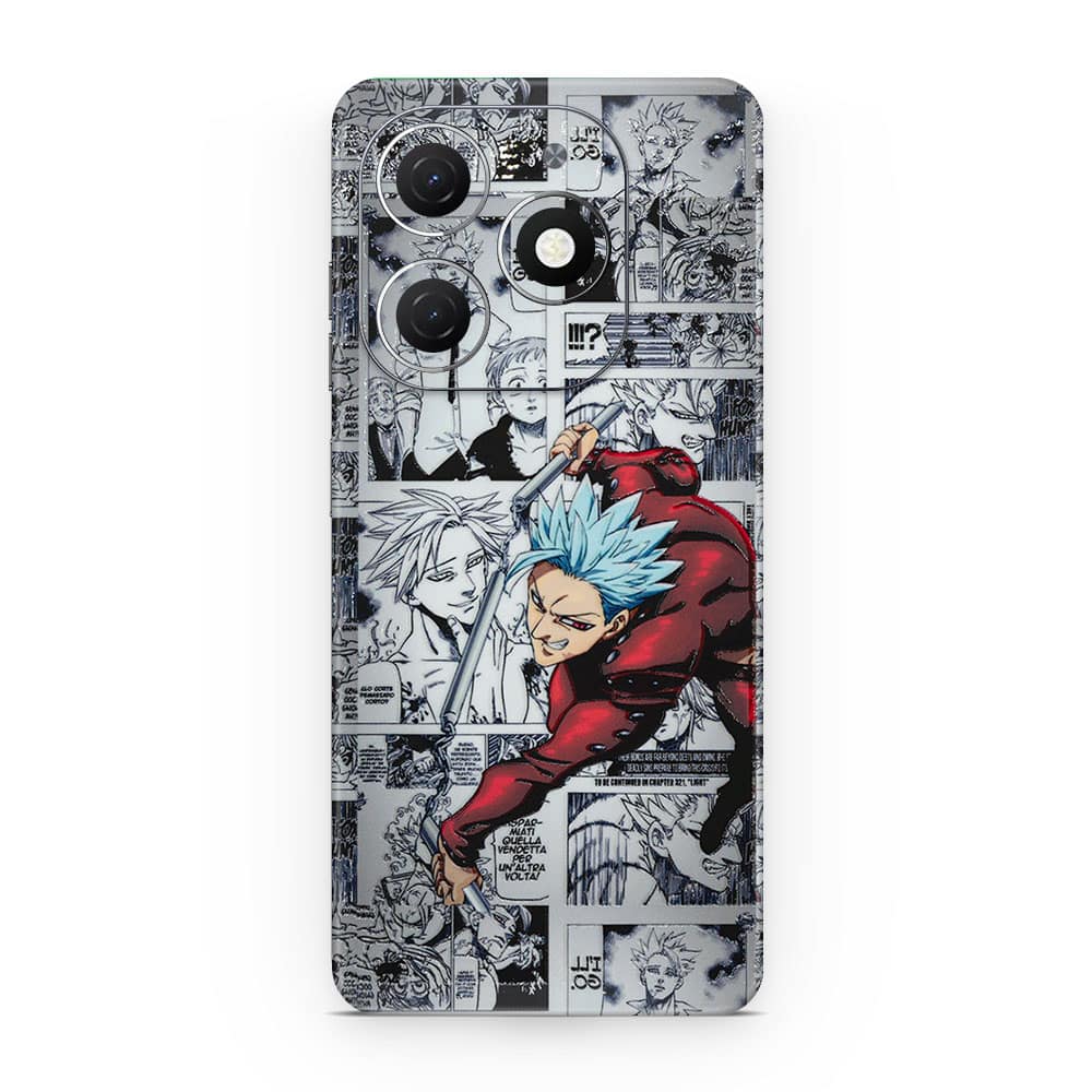 Tecno spark 20 ban sds 3d skin wrapitskin