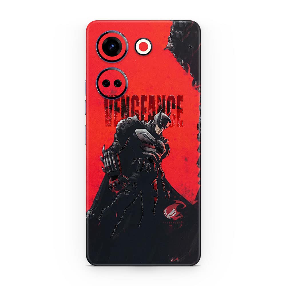 Tecno camon 20 batman’s vengeancer 3d skin wrapitskin