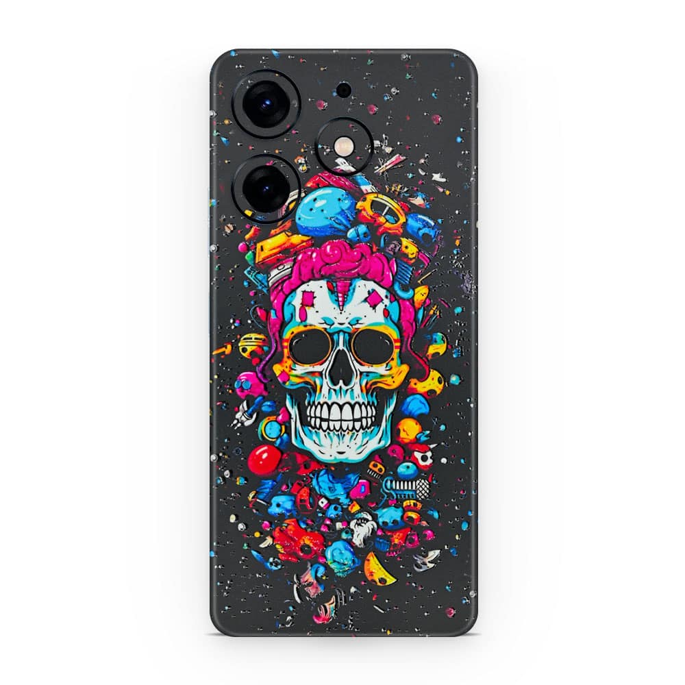 Tecno spark go 2024 skull 3d skin wrapitskin