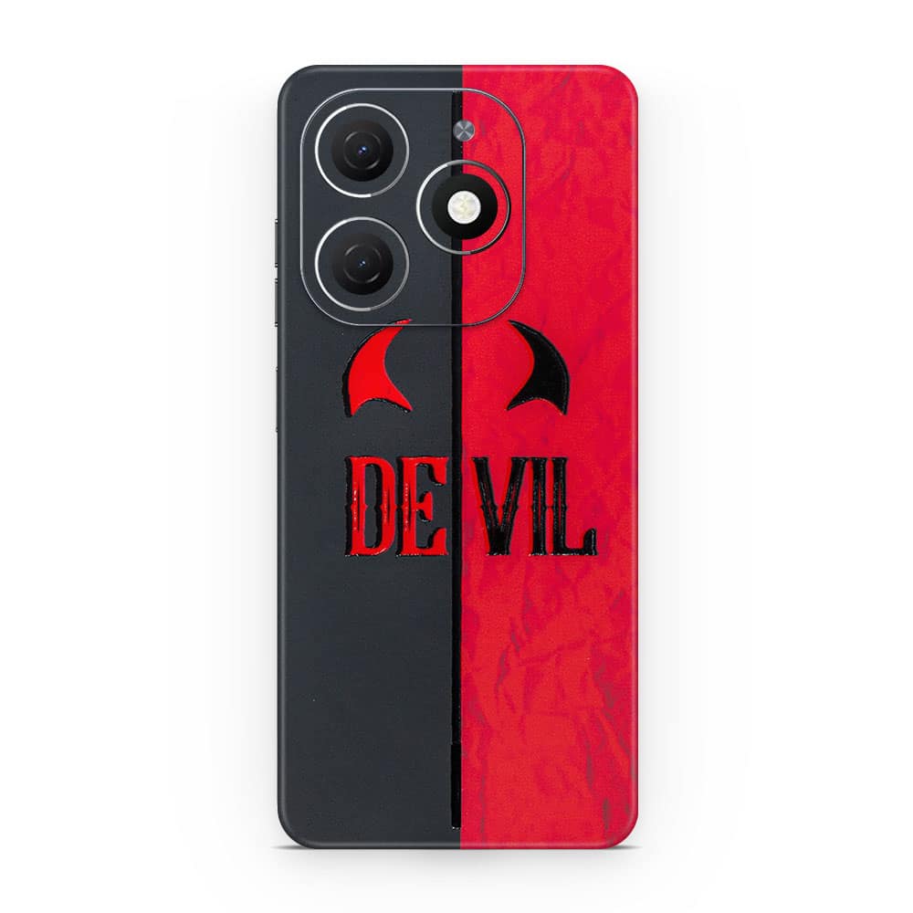 Tecno spark 20 devil 3d skin wrapitskin