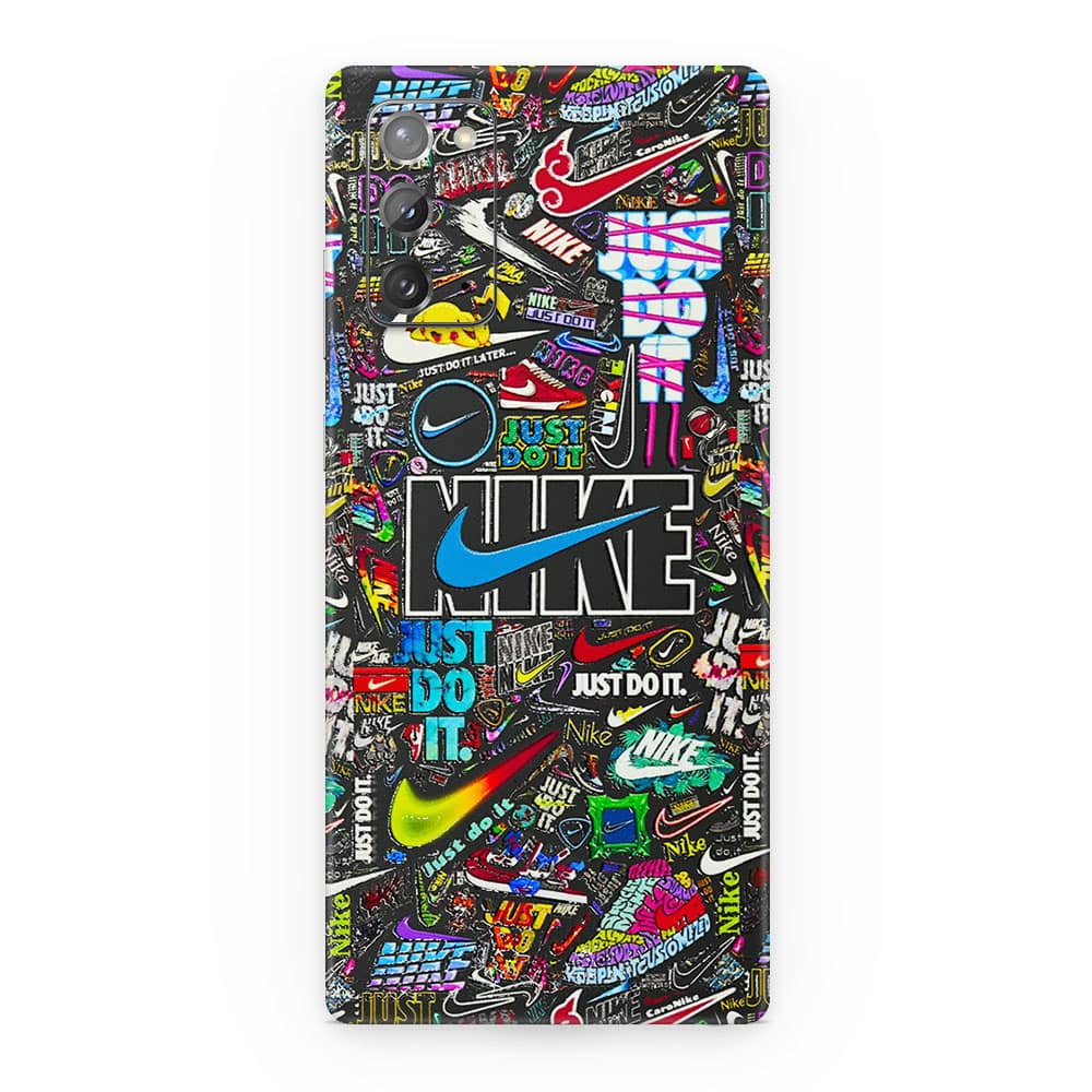 Galaxy note 20 nike logos 3d skin wrapitskin