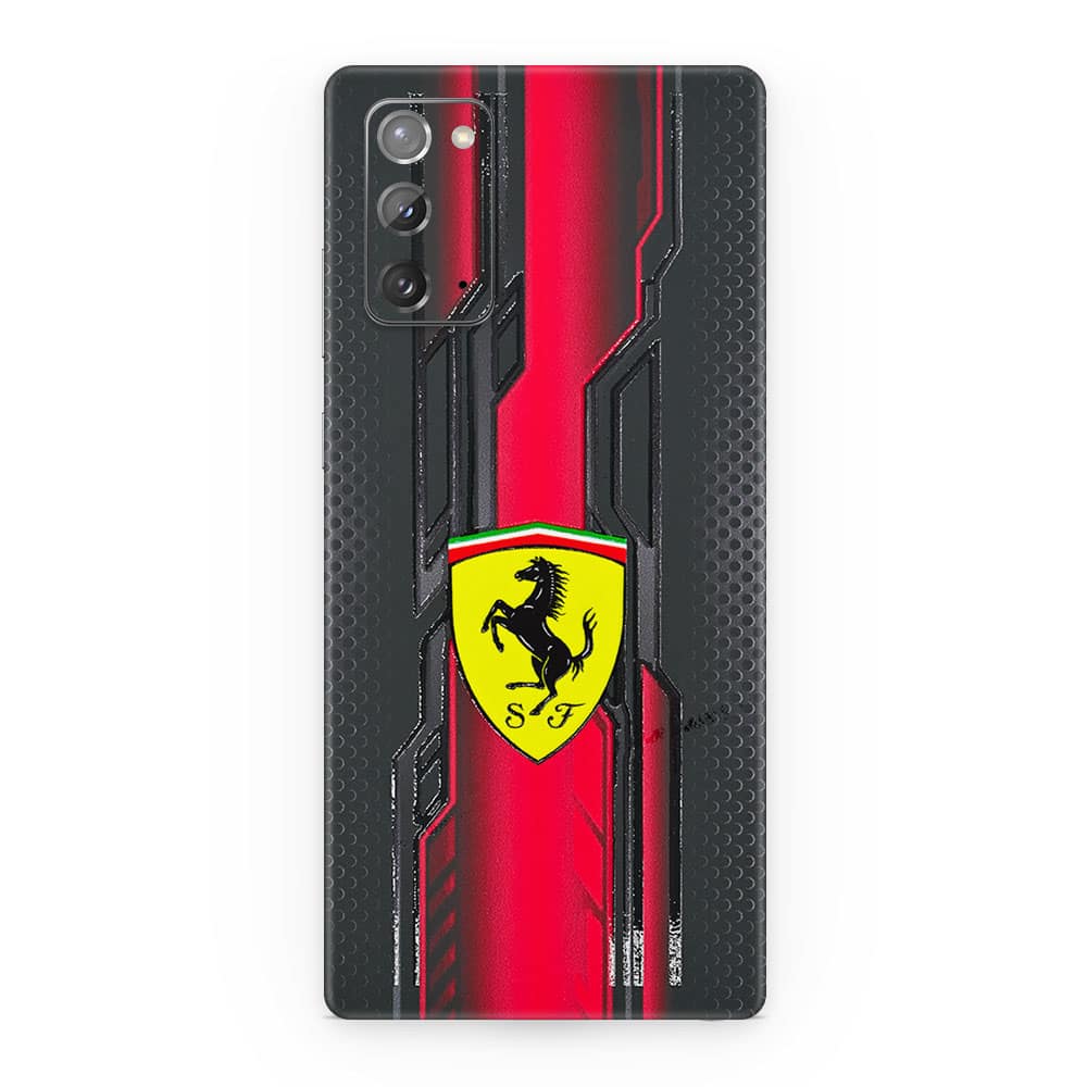 Galaxy note 20 ferrari's legacy 3d skin wrapitskin