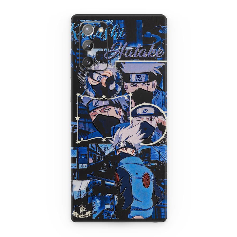 Galaxy note 20 kakashi hatake 3d skin wrapitskin