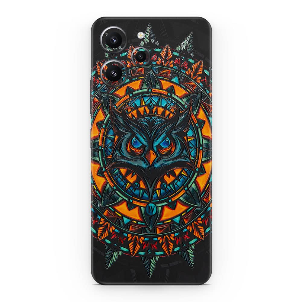 Redmi 12 4g owl 3d skin wrapitskin