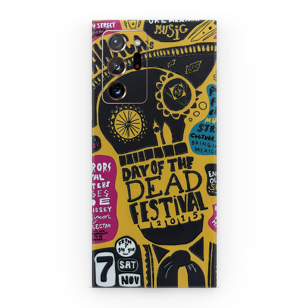 Galaxy note 20 ultra street festival 3d skin wrapitskin