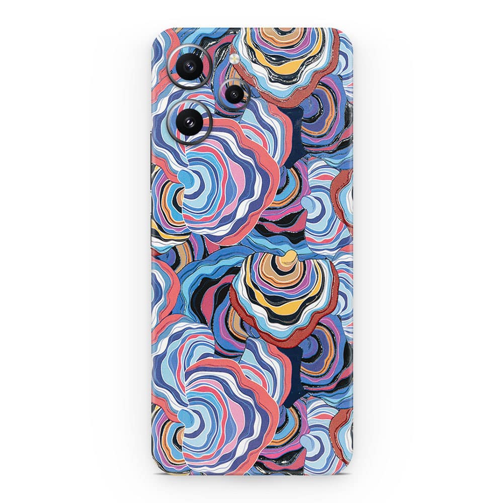 Redmi 12 4g abstract multicolor 3d skin wrapitskin
