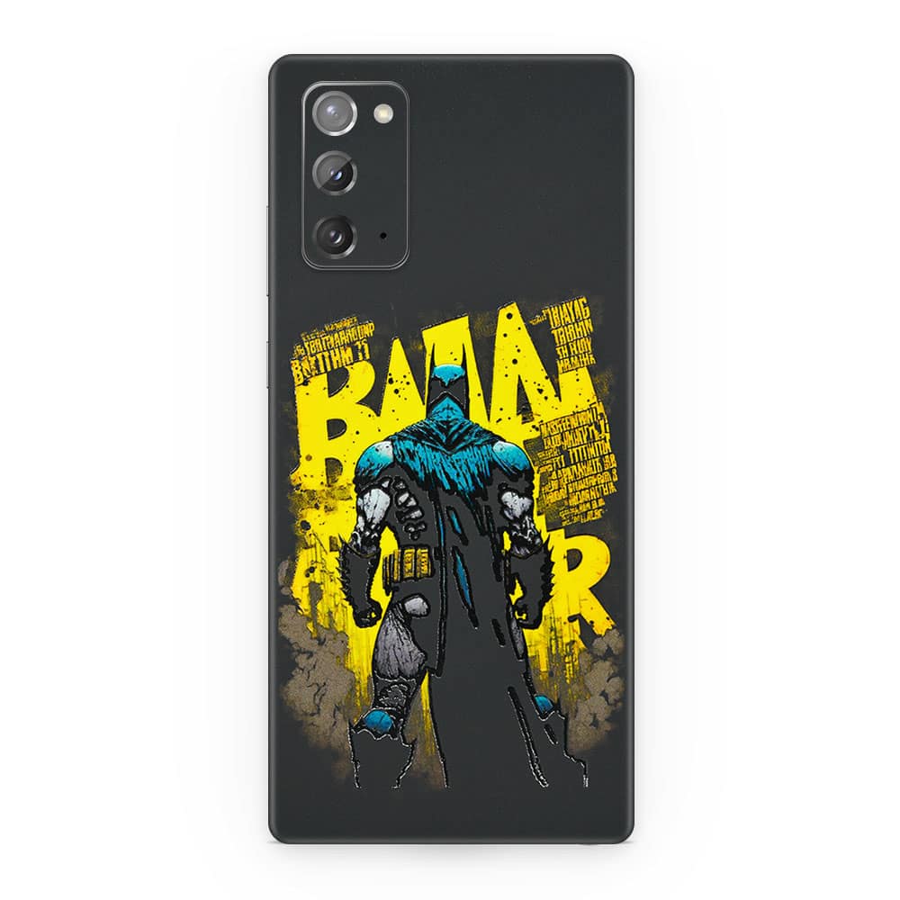 Galaxy note 20 batman 3d skin wrapitskin