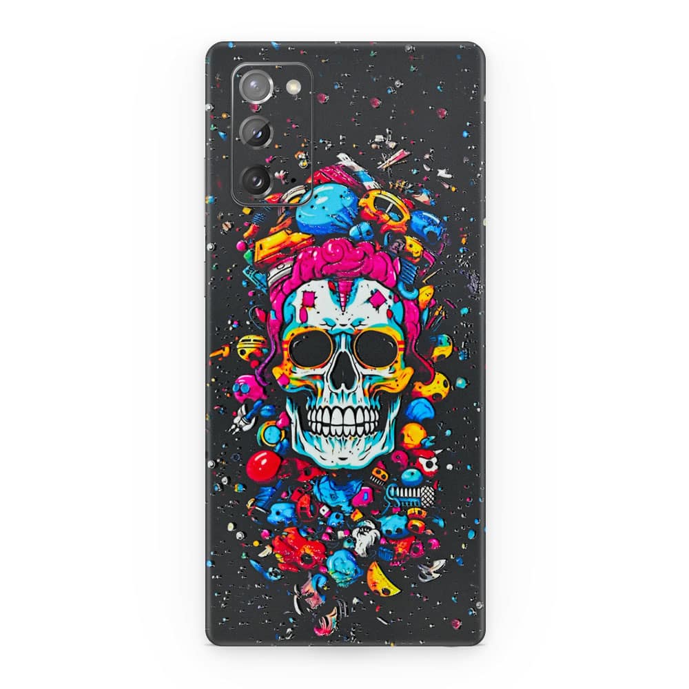 Galaxy note 20 skull 3d skin wrapitskin