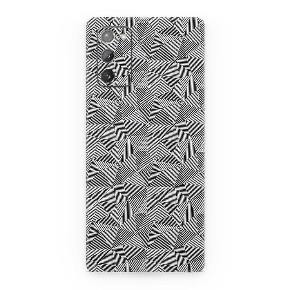 Galaxy note 20 carbon triangle series wrapitskin