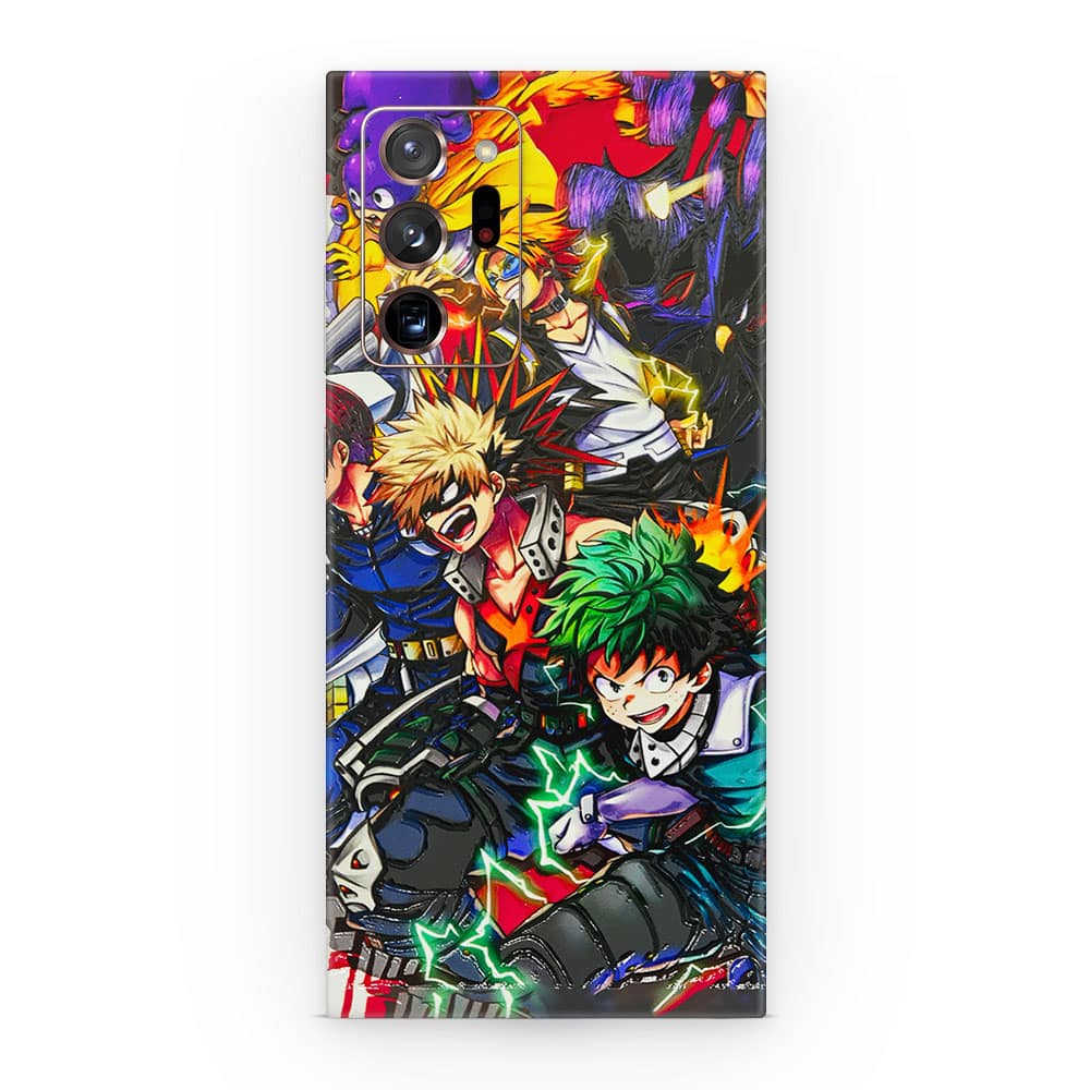 Galaxy note 20 ultra my hero 3d skin wrapitskin
