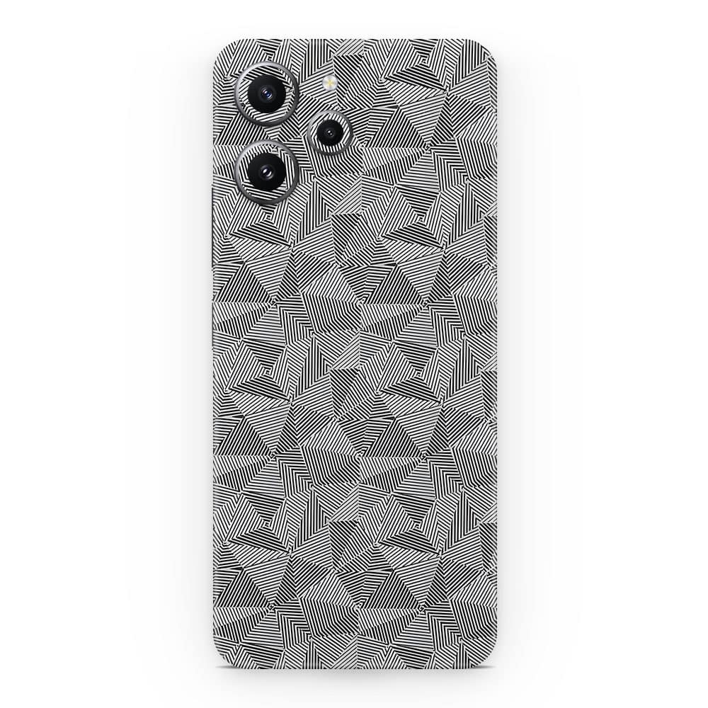 Redmi 12 4g carbon triangle series wrapitskin