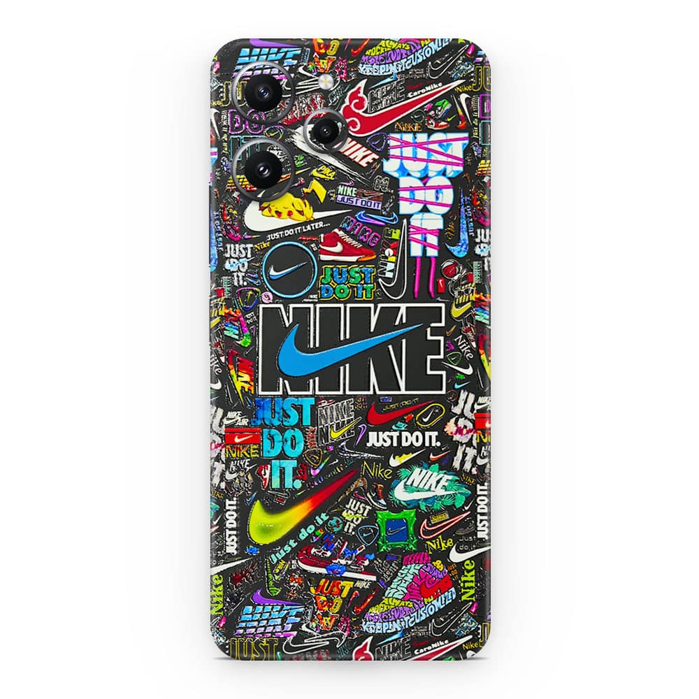 Redmi 12 4g nike logos 3d skin wrapitskin