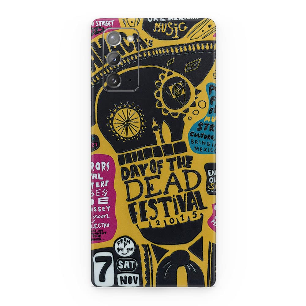 Galaxy note 20 street festival 3d skin wrapitskin