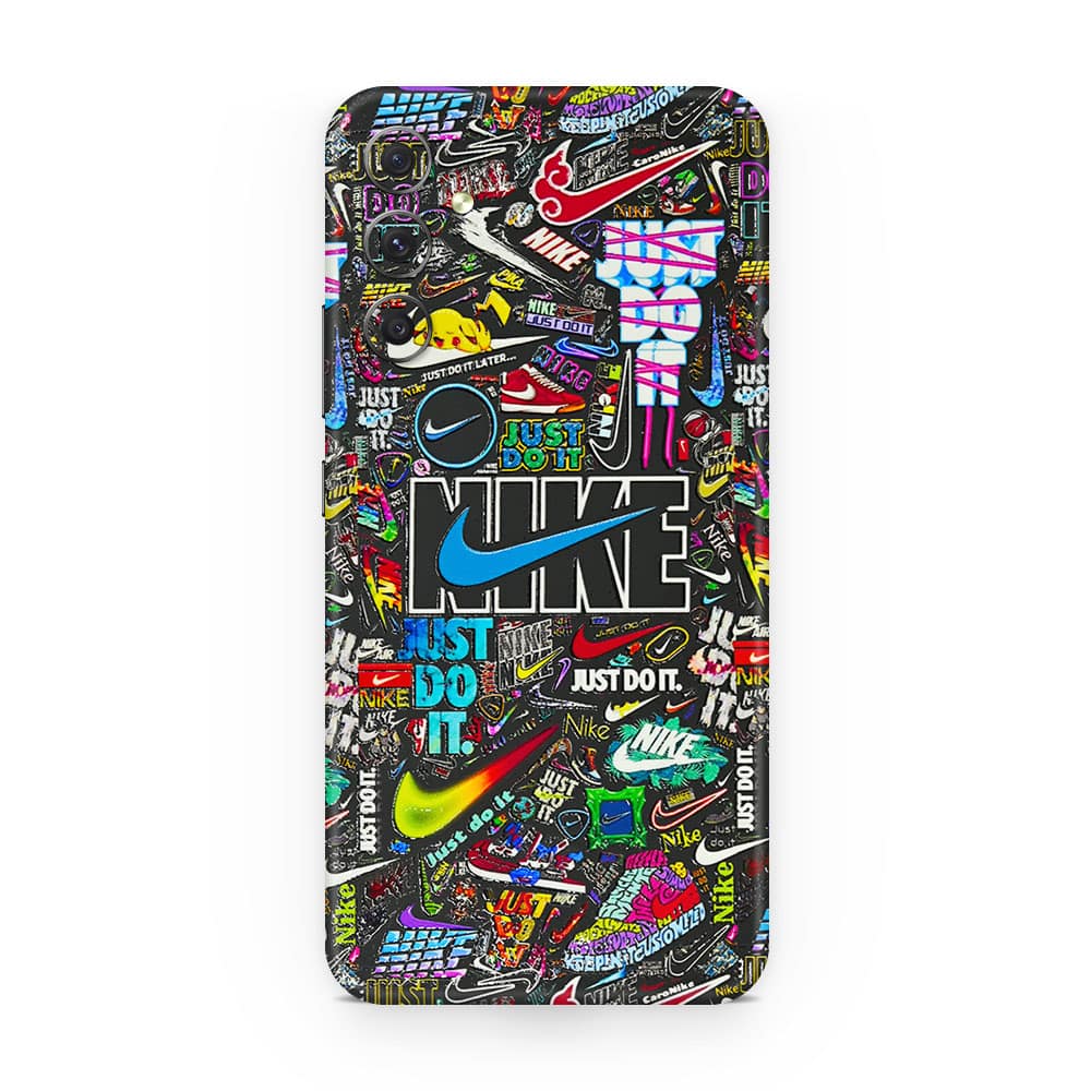 Galaxy a15 nike logos 3d skin wrapitskin