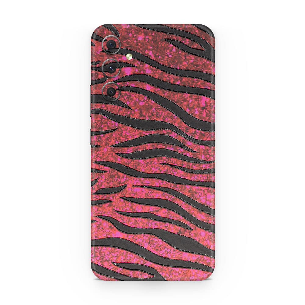 Galaxy a15 red zebra 3d skin wrapitskin