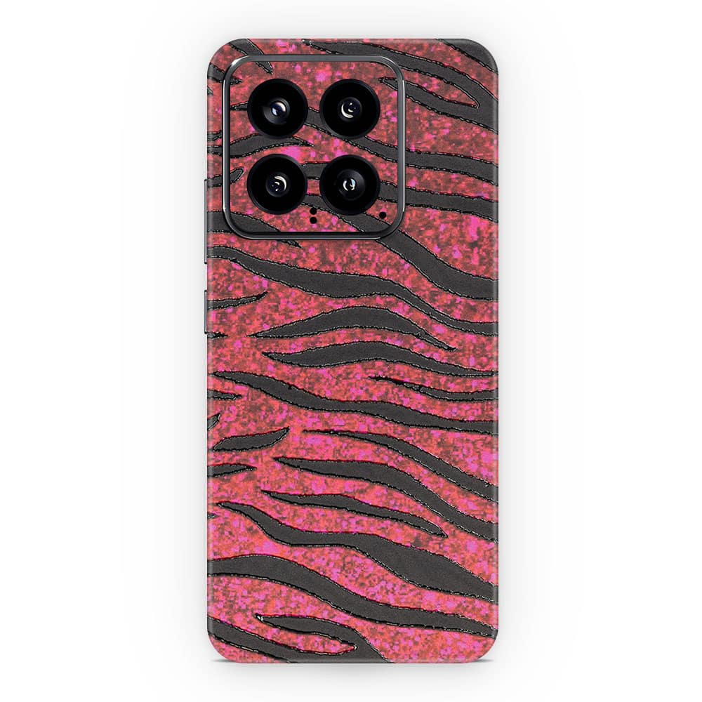 Xiaomi 14 5g red zebra 3d skin wrapitskin