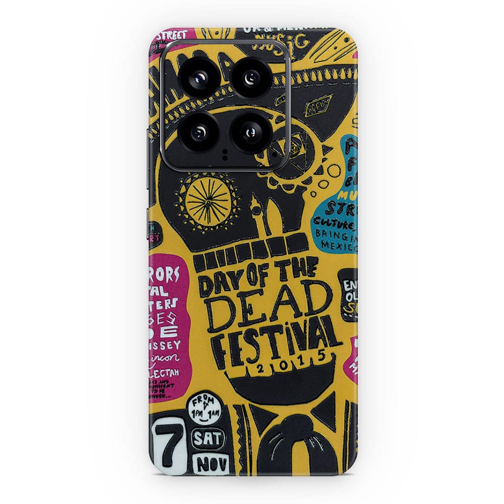 Xiaomi 14 5g street festival 3d skin wrapitskin