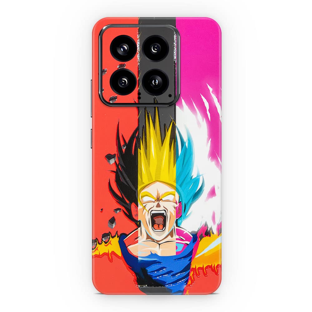 Xiaomi 14 5g angry goku 3d skin wrapitskin