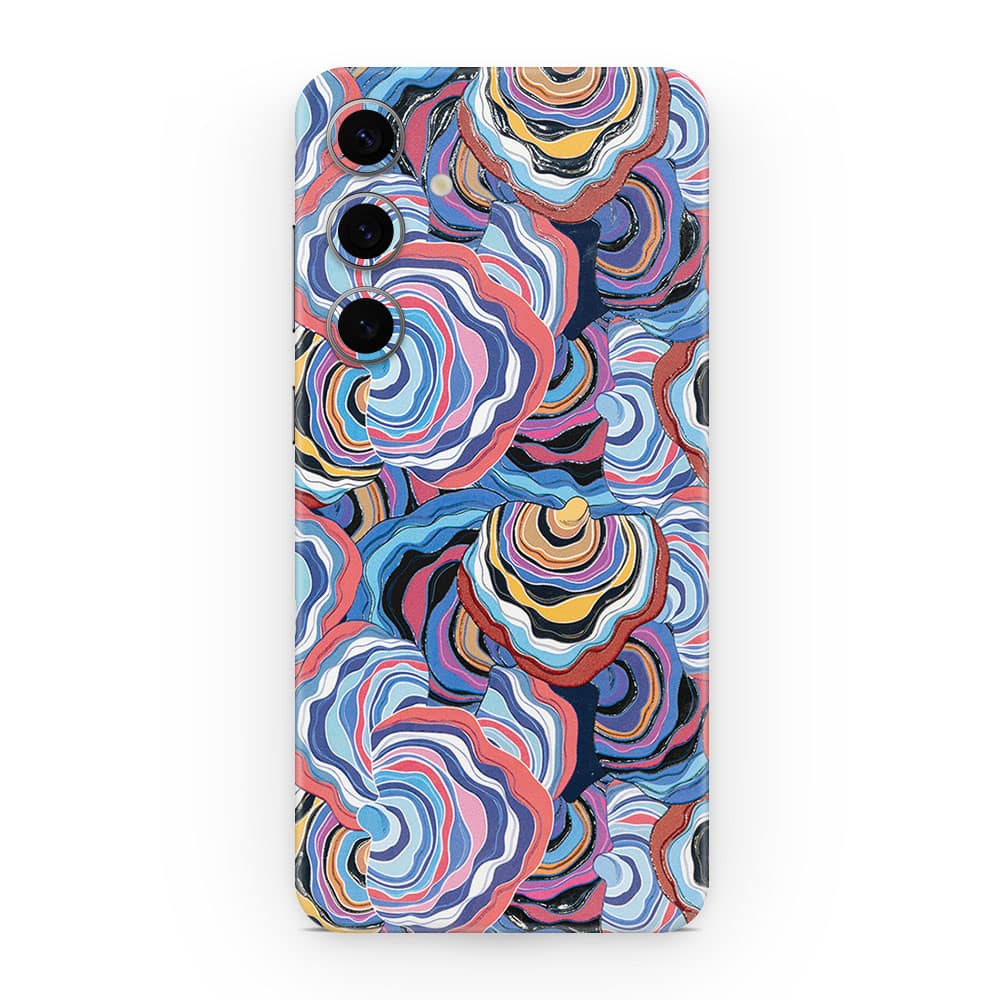Galaxy s24 plus abstract multicolor 3d skin wrapitskin