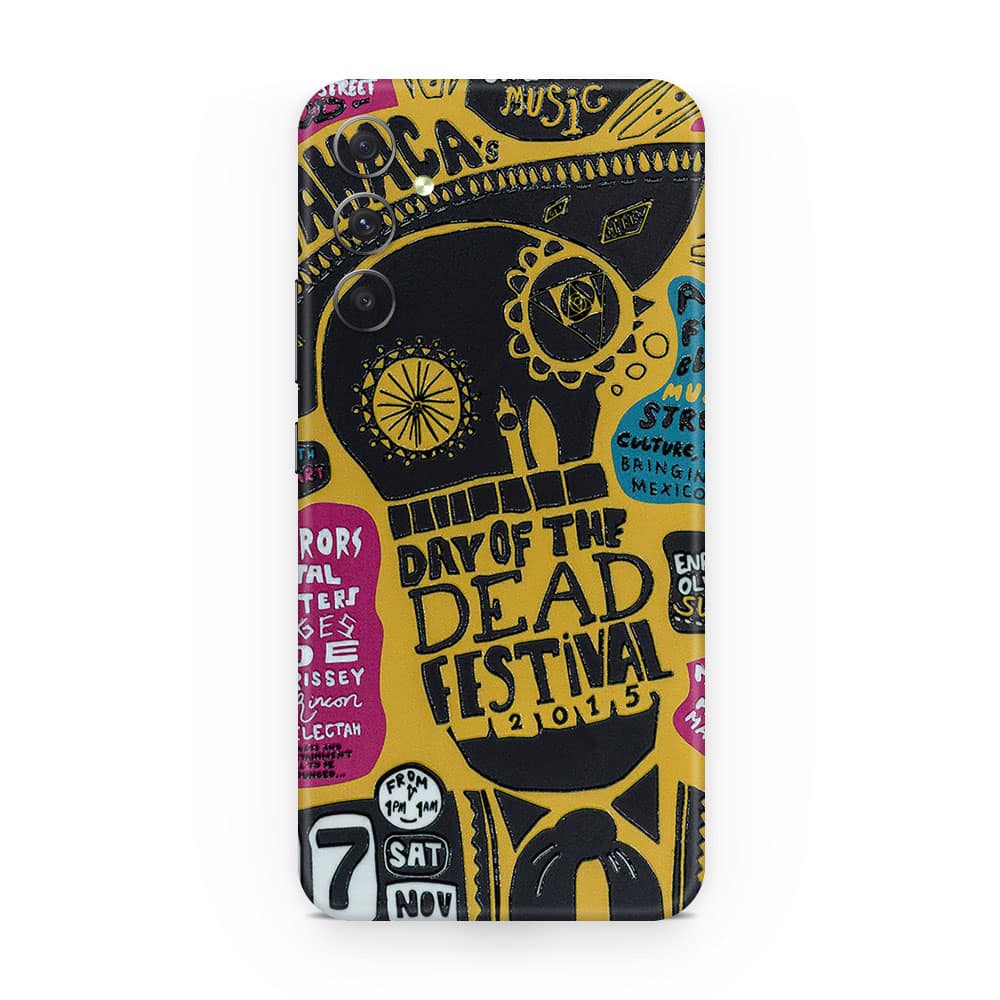 Galaxy a15 street festival 3d skin wrapitskin