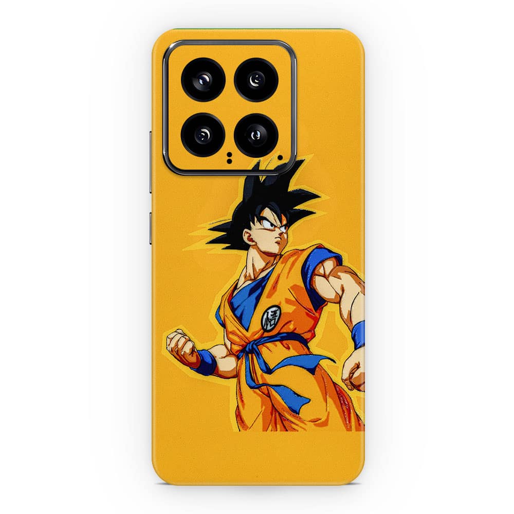 Xiaomi 14 5g goku yellow 3d skin wrapitskin