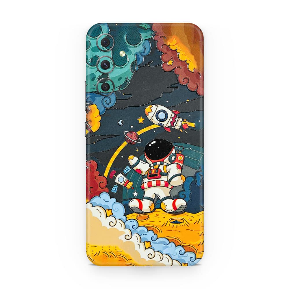 Galaxy a15 flight planet 3d skin wrapitskin
