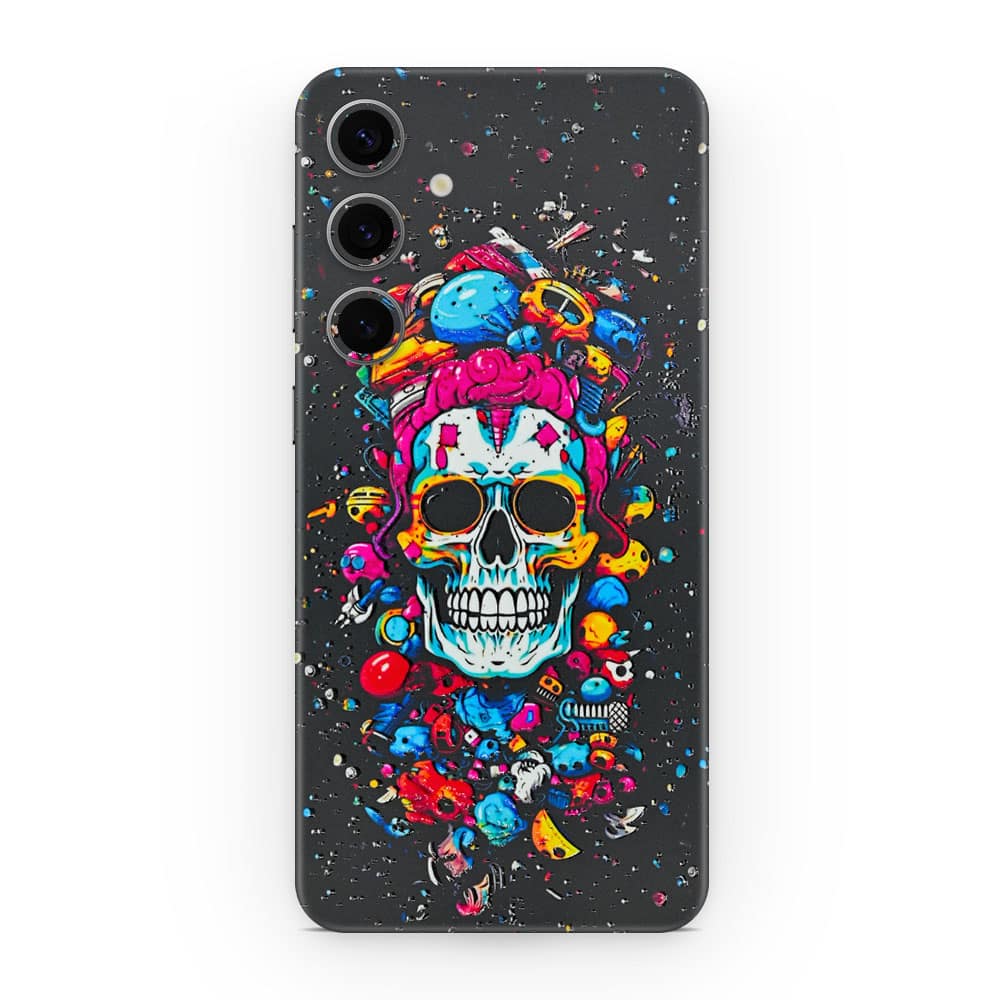 Galaxy s24 plus skull 3d skin wrapitskin