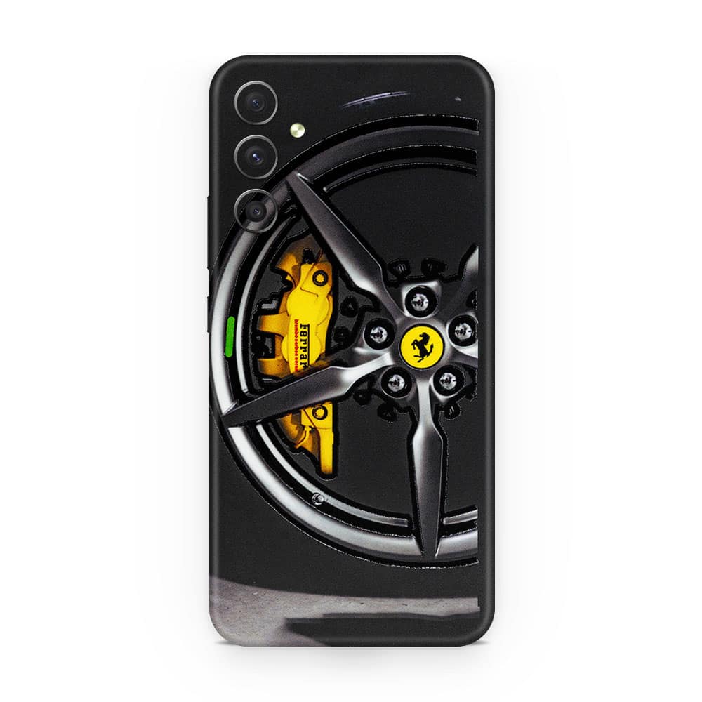 Galaxy a15 ferrari rim 3d skin wrapitskin